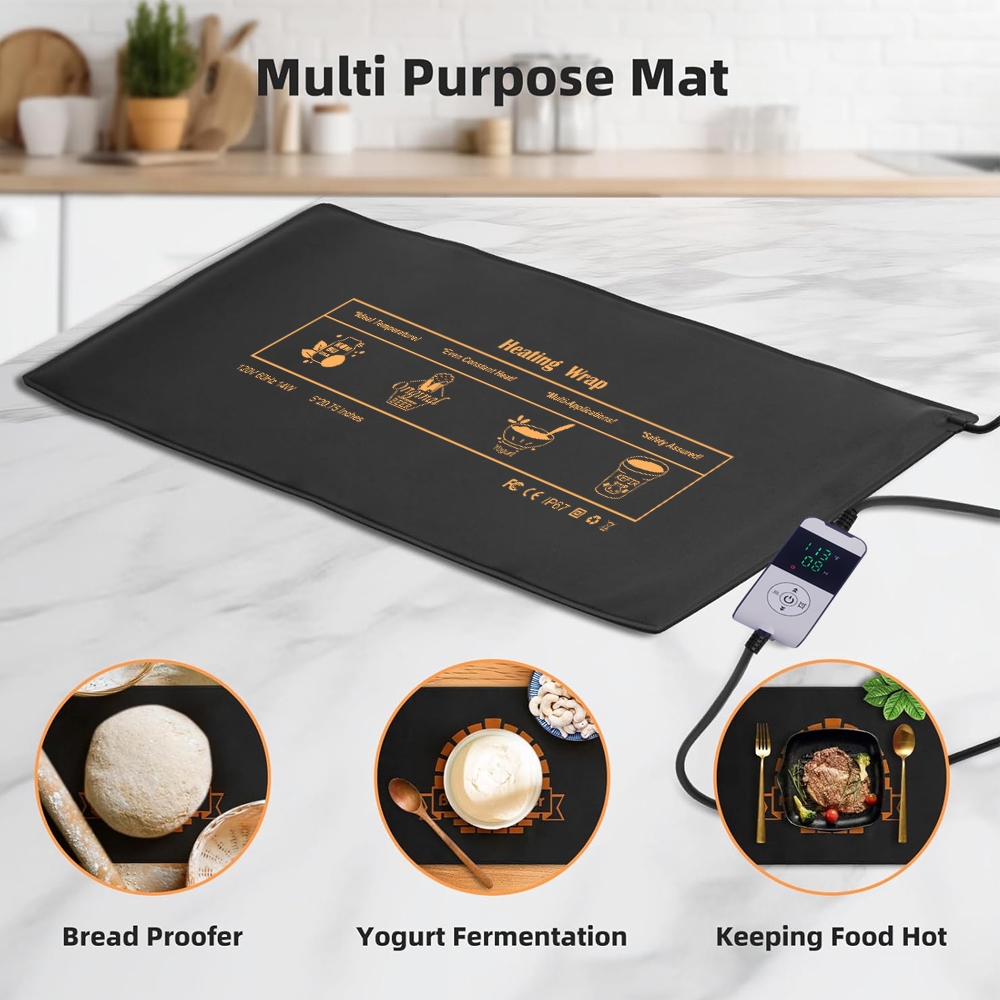 Bread Proofer Warming Mat - Sourdough Warming Mat Sourdough Dough Proofer