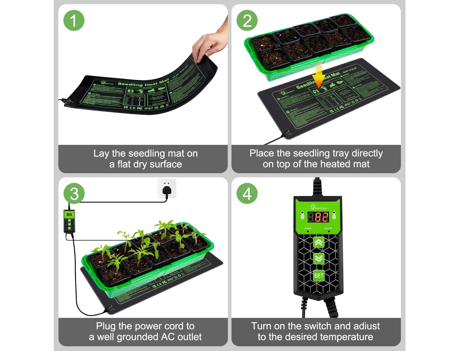 Heat Mat with Thermostat