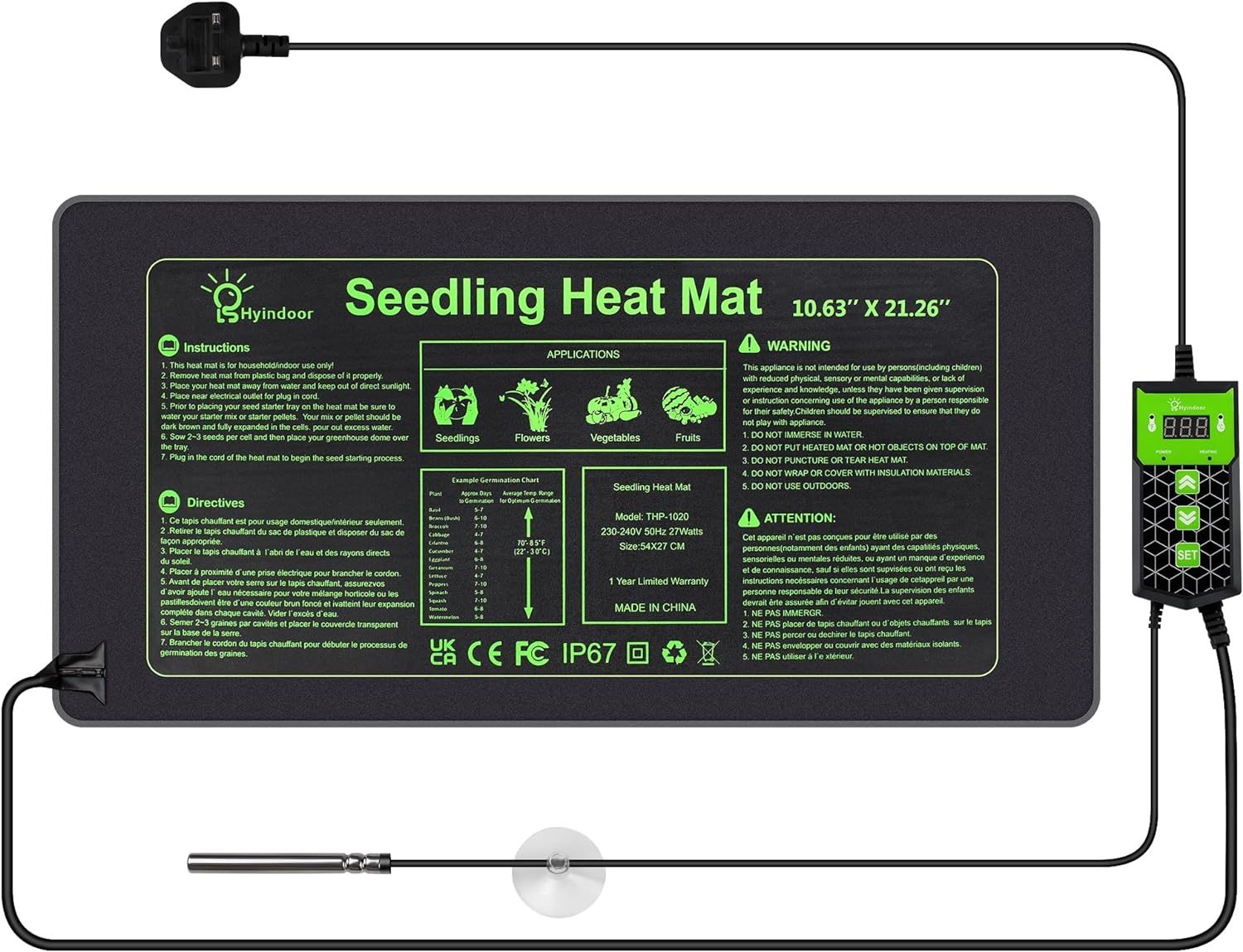 Heat Mat with Thermostat