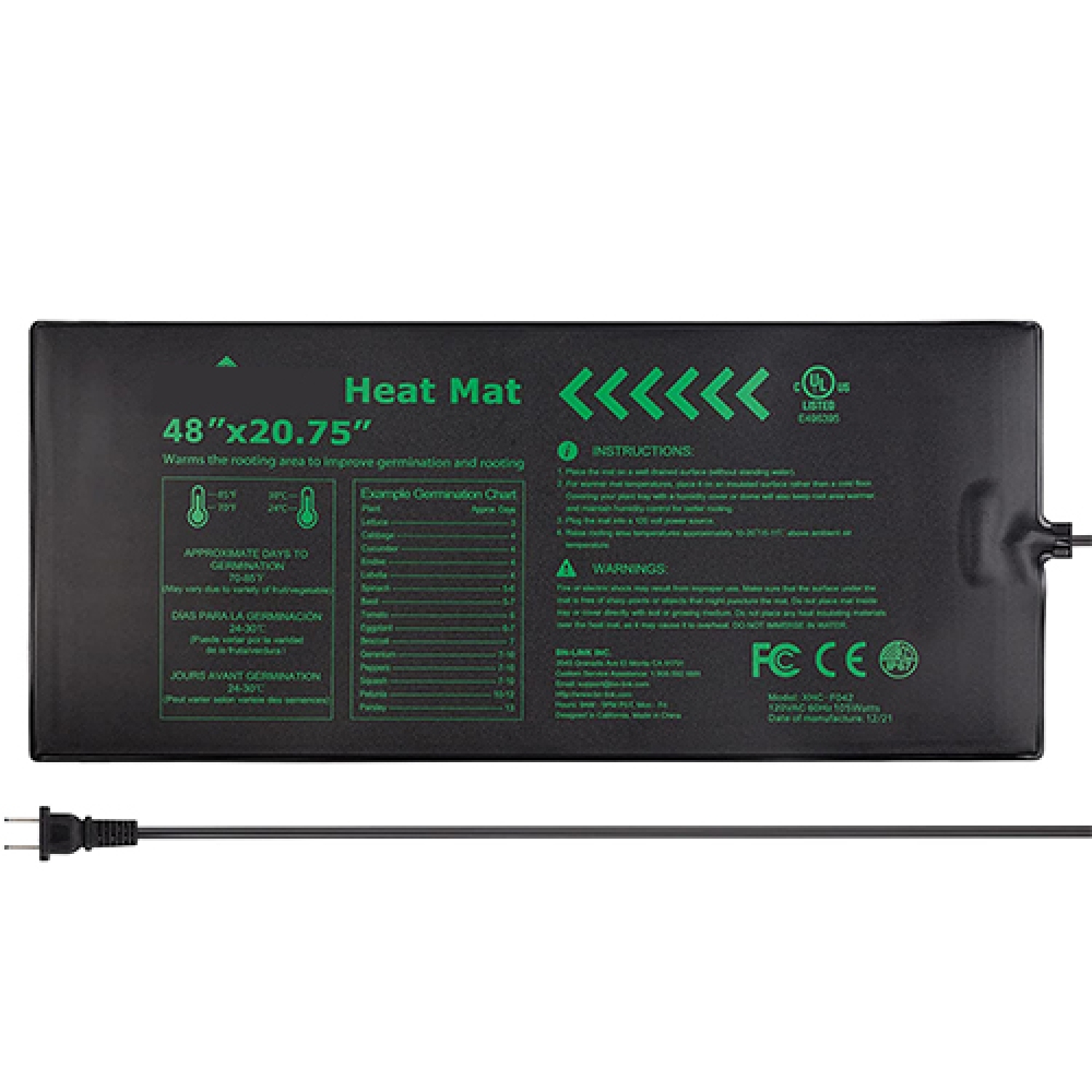 Seedling Heat Mat 48X20